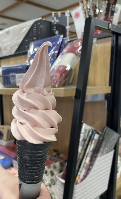 白石城小十郎茶屋 - 白石（ソフトクリーム）の写真