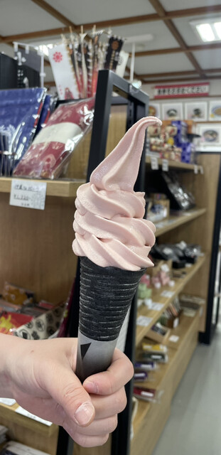 白石城小十郎茶屋 - 白石（ソフトクリーム）の写真