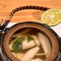 魚と炭と鉄板と ととと - 土瓶蒸し