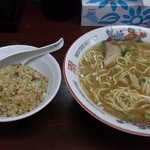 Men Chuubou - ラーメンセット（半炒飯付）750円