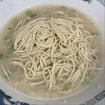 らーめん八 - 替え玉　カタ麺