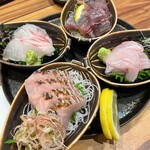 サカナキュイジーヌ・リョウ - 4/22　お刺身たち