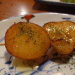 ます家 - 串焼きじゃがバター