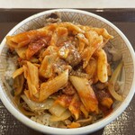 すき家 - 料理写真:ナポリタン牛丼(690円)