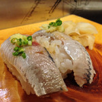 寿司田 - いわし＆アジ