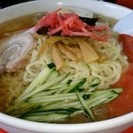 横浜ラーメン - 冷しラーメン大盛