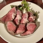 ビストロ イヴローニュ - ローストビーフ100g