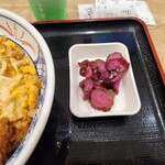 かつてん 苗穂イオン店 - 漬物もフリー。