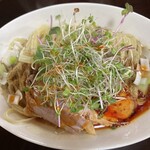 中華そば 仁平 - 汁なし担々麺(ウィング麺)大盛り