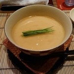 日本料理 とくを - 2014 8 蒸物 すっぽんの茶碗蒸し しみじみ美味しい