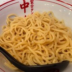 蒙古タンメン中本 - 冷水で〆られた麺