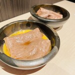 個室 和牛すき焼き 霜降り - 