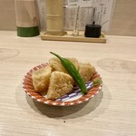 ちんぷんかんぷん - お出汁で炊いた大根の唐揚げ