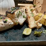 土佐みょうじん - 本サワラと竹の子の木の芽焼