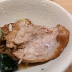 とんかつ成蔵 - 角煮の断面です。