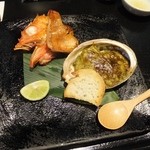 和食すがわら - きんきんと鮑の肝和え