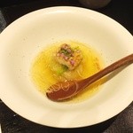 和食すがわら - 冬瓜と穴子のひがし？炊き