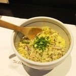 和食すがわら - 男鹿産黒藻のフグ雑炊