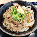 こがね製麺所 - 肉ぶっかけ冷