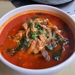 髭 - ユッケジャンスープ