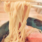 うまそうなラーメン屋 - モッチリしていて食べやすかったです