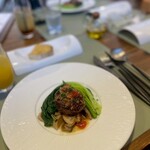 ジビエレストラン ゾイ - ジビエハンバーグ…本当はもっとちゃんとしたお料理名があります