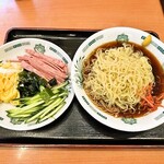 日高屋 - 【期間限定】黒酢しょうゆ冷し麺