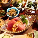 食堂わた - お刺身。