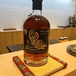 鮨 浩也 - プリンのラム酒　希望するとプリンにかけていただける