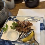 あつた蓬莱軒 - 肝唐揚げ