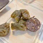 割烹 むら山 - 梅のグラッセ、イチジク