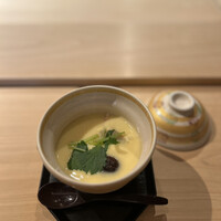 すしの嘉六 - 出汁香る茶碗蒸し