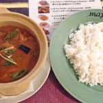 maya - カレー、土鍋に入ってきましたw