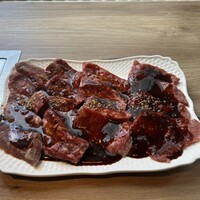 上等焼肉 ひらく - 先付けの4種