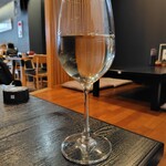 繁蔵田麦そば - 松乃井　しぼりたて生酒　700円