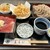 まるいうどん - 料理写真:ミニまぐろ丼セット