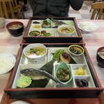 尾瀬至仏山麓 山の鼻小屋 - 夕飯