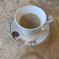 レストラン シェ・リュイ - ポルチーニ茸のスープ