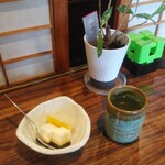 舎夢 - セットのデザート