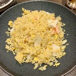 DRUNK DRAGON Chinese kitchen - 蟹とレタスのチャーハン