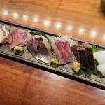 季彩や　ひで - 宇和海産天然釣り魚六点盛り