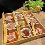 やさい巻き焼肉とタッカンマリ。さえずり - 