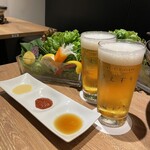 やさい巻き焼肉とタッカンマリ。さえずり - 