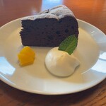 CAFE＆BAR 楽水楽山 - ガトーショコラ