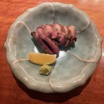 季彩や　ひで - 鹿のタン焼き 