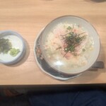 備長炉端 だいやめ - カンパチの茶漬け