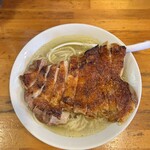 極汁美麺 umami - 地鶏チャーシュー麺・大和内鶏もも（2300円）