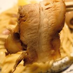 自家製麺 MENSHO TOKYO - 大きめのチャーシュー