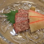 すし処　巌 - クジラベーコン