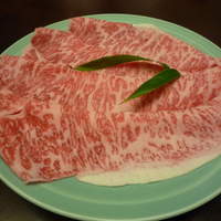 人形町今半 本店 - 特上しゃぶしゃぶ肉一人前